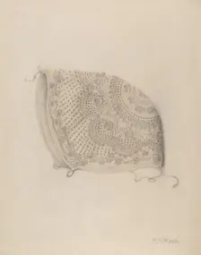 Baby's Cap, c. 1938. Creator: Herbert Marsh