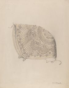 Baby's Cap, c. 1938. Creator: Herbert Marsh