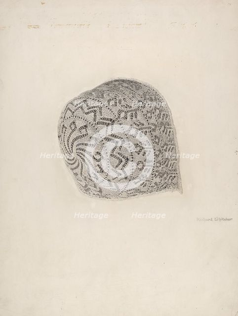 Baby's Cap, c. 1938. Creator: Richard Whitaker.
