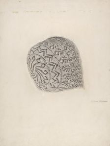 Baby's Cap, c. 1938. Creator: Richard Whitaker