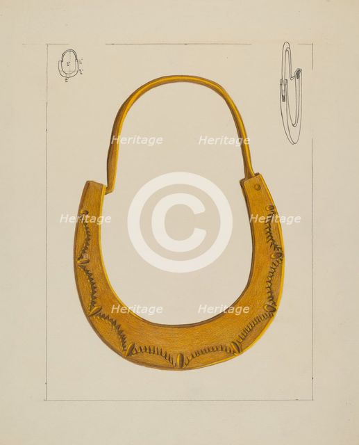 Baby's Earring, c. 1937. Creator: Tulita Westfall.