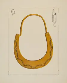 Baby's Earring, c. 1937. Creator: Tulita Westfall
