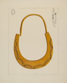 Baby's Earring, c. 1937. Creator: Tulita Westfall