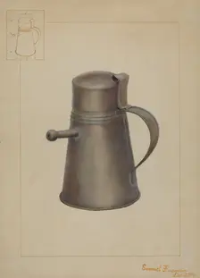 Baby's Feeding Bottle, c. 1937. Creator: Samuel Fineman