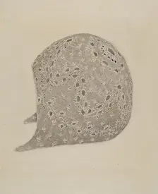 Baby's Lace Cap, 1935/1942. Creator: Richard Whitaker