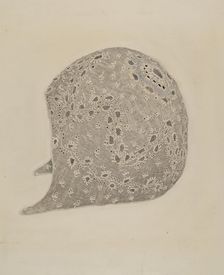 Baby's Lace Cap, 1935/1942. Creator: Richard Whitaker