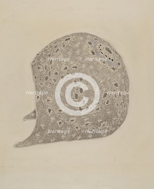 Baby's Lace Cap, 1935/1942. Creator: Richard Whitaker.