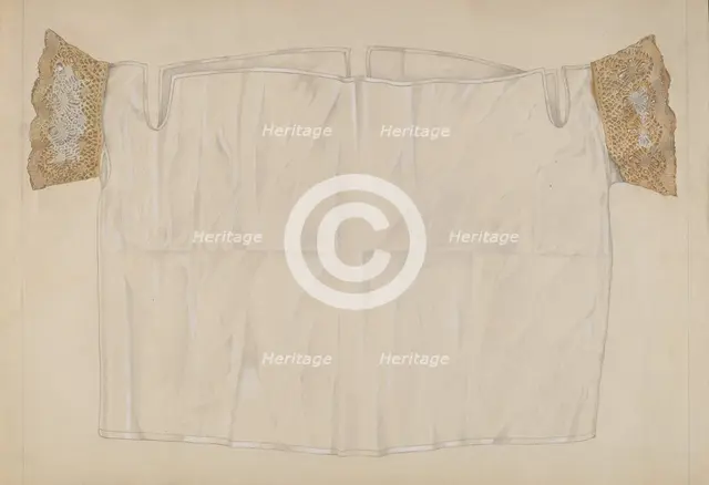Baby's Shirt, c. 1930. Creator: William Frank.