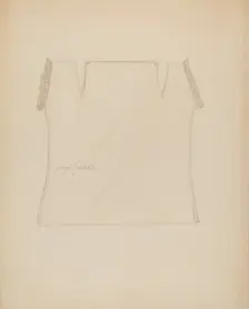 Baby's Shirt, c. 1936. Creator: Sylvia DeZon