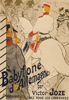 Babylone d'Allemagne, 1894. Creator: Henri de Toulouse-Lautrec