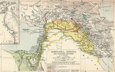 Babylonia, Assyria and Adjoining Countries c1902, (1903)