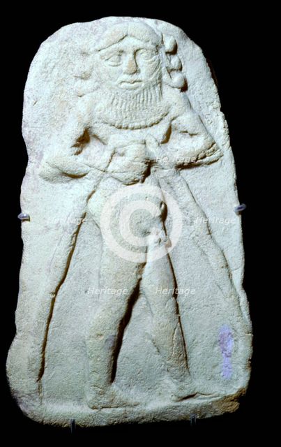 Babylonian terracotta plaque of Gilgamesh. Artist: Unknown