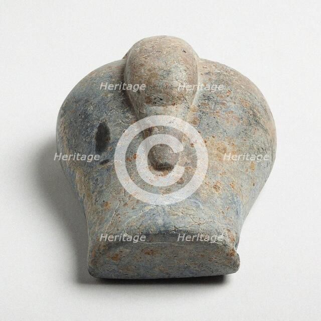 Babylonian stone carved duck, ca 2000 BCE. Creator: Assyrian Art.