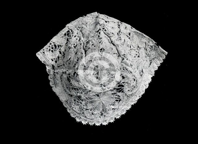 Baby's Cap, Belgium, 1850/1900. Creator: Unknown.