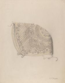 Baby's Cap, c. 1938. Creator: Herbert Marsh