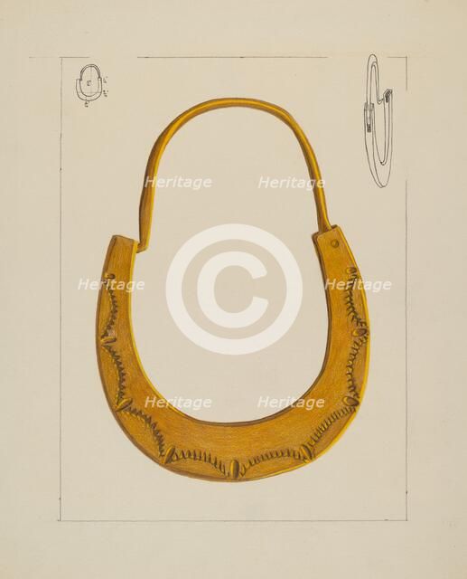 Baby's Earring, c. 1937. Creator: Tulita Westfall.