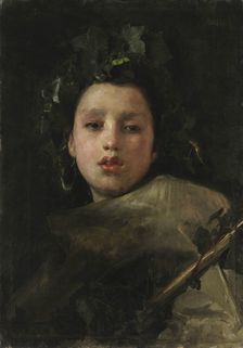 Bacco Fanciullo (Young Bacchus), 1874. Creator: Mancini, Antonio (1852-1930)