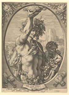 Bacchus.n.d. Creator: Hendrik Goltzius