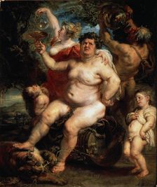 Bacchus 1638-1640. Artist: Peter Paul Rubens
