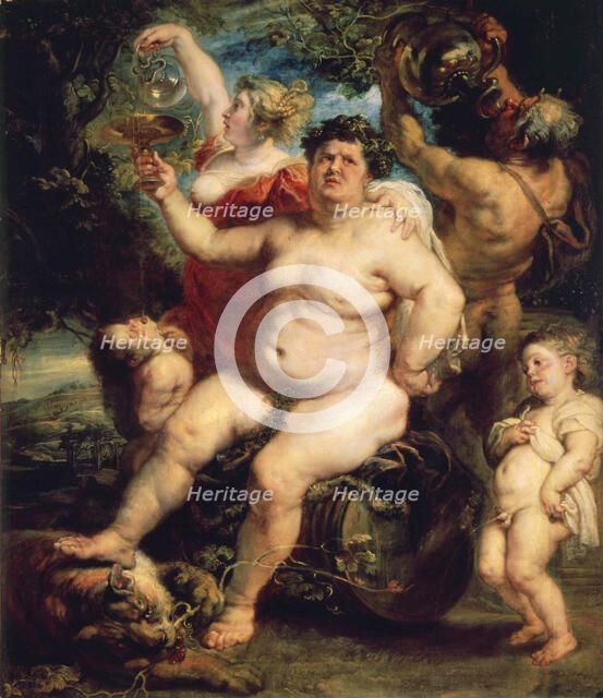 'Bacchus', 1638-1640.  Artist: Peter Paul Rubens