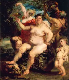 Bacchus 1638-1640. Artist: Peter Paul Rubens