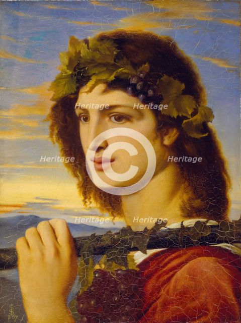Bacchus, 1867. Creator: Simeon Solomon.