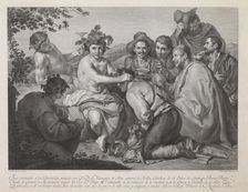 Bacchus, 18th-19th centuries. Creators: Diego Velasquez, Manuel Salvador Carmona