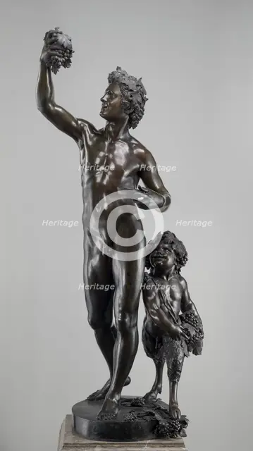 Bacchus and a Faun, 1580/1600. Creator: Unknown.