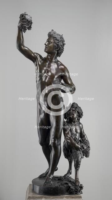 Bacchus and a Faun, 1580/1600. Creator: Unknown.