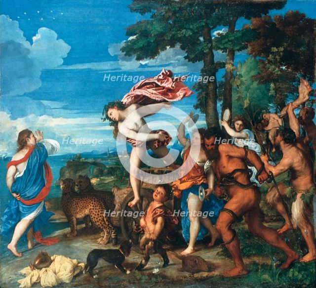 'Bacchus and Ariadne', 1523-1525. Artist: Titian