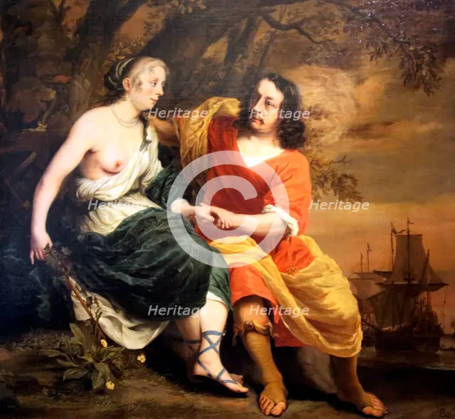 'Bacchus and Ariadne', 1664. Artist: Ferdinand Bol
