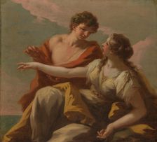 Bacchus and Ariadne, 1720s. Creator: Giovanni Antonio Pellegrini