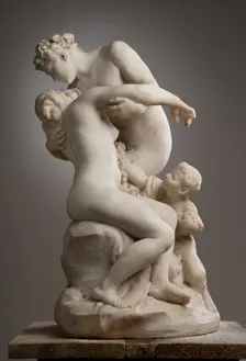 Bacchus And Ariadne, 1894. Creator: Jules Dalou