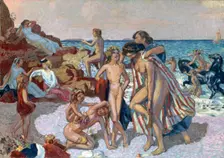 Bacchus and Ariadne 1907. Artist: Maurice Denis