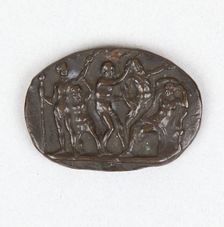 Bacchus and Ariadne with Nessus, 15th century. Creator: Unknown