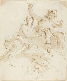 Bacchus and Ariadne, c. 1745. Creator: Giovanni Battista Tiepolo