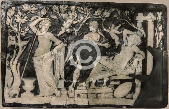 Bacchus and Ariadne (Cameo), 1st H. 1st cen. AD. Creator: Classical Antiquities.