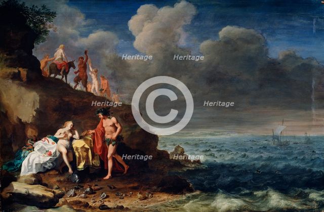 'Bacchus and Ariadne on the Island of Naxos', 17th century. Artist: Cornelis van Poelenburgh
