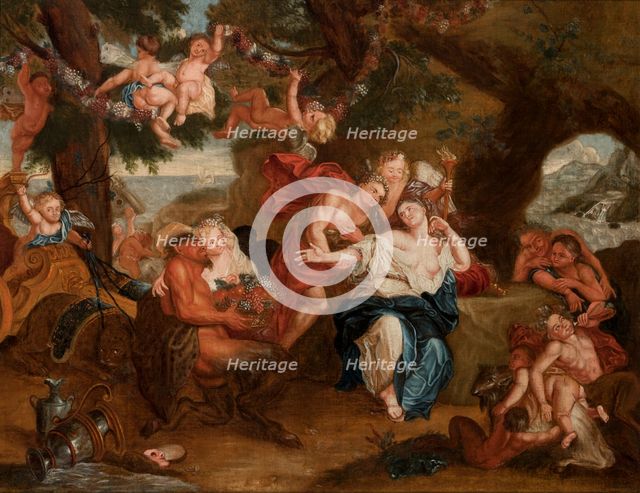 Bacchus and Ariadne on the Island of Naxos, between 1693-1725. Creator: Unknown.