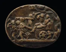Bacchus and Ariadne on a Chariot, mid 15th century. Creator: Unknown