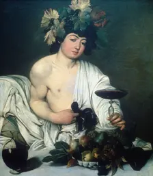 Bacchus c1597. Artist: Michelangelo Caravaggio