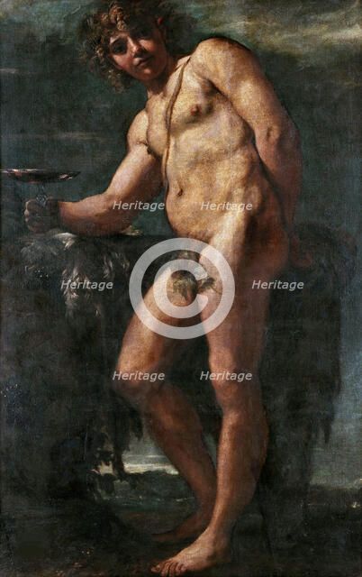Bacchus, ca 1590. Creator: Carracci, Annibale (1560-1609).