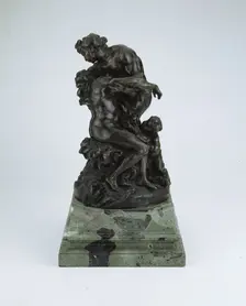 Bacchus Consoling Ariadne, modeled c. 1892 (cast 1903/07). Creator: Jules Dalou