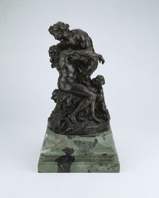 Bacchus Consoling Ariadne, modeled c. 1892 (cast 1903/07). Creator: Jules Dalou