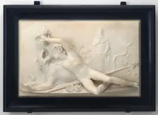 Bacchus Feeding a Panther, 1792. Creator: John Deare