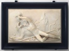 Bacchus Feeding a Panther, 1792. Creator: John Deare