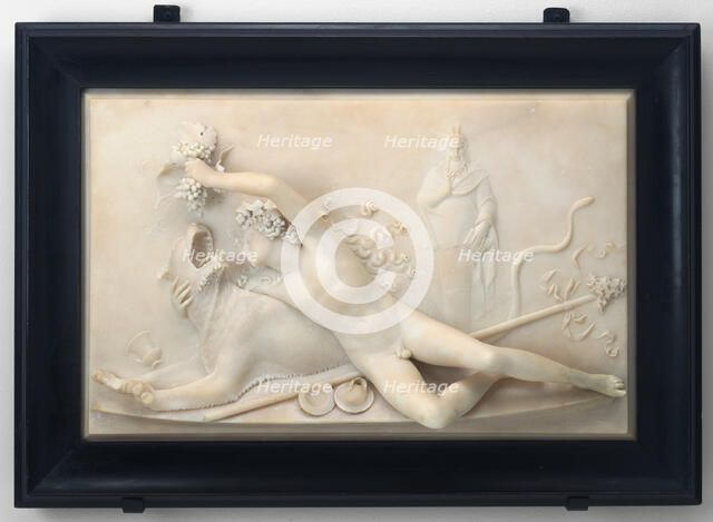 Bacchus Feeding a Panther, 1792. Creator: John Deare.