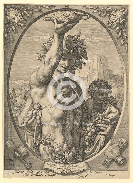 Bacchus.n.d. Creator: Hendrik Goltzius.