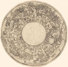 Bacchus on a Donkey. Creator: Master I.S.