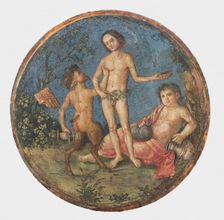 Bacchus, Pan and Silenus, ca. 1509. Creator: Bernardino Pinturicchio